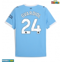 Manchester City Josko Gvardiol #24 Heimtrikot 2025-26 Kurzarm